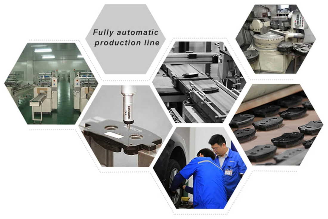 China brake pad factory 4